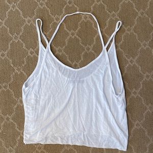 BRANDY MELVILLE HALTER/SPAGHETTI STRAP TOP